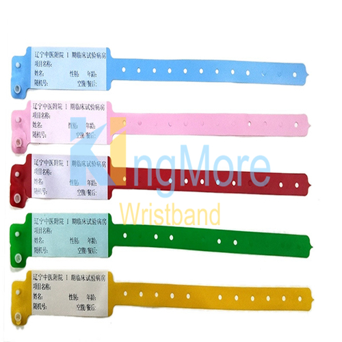 Medical Disposable vinyl ID Wristband