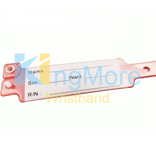 hospital pvc id band waterproof id wristband