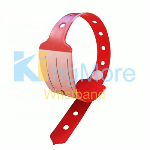 eco friendly material wholesale id wristband vinyl wide id wristband 
