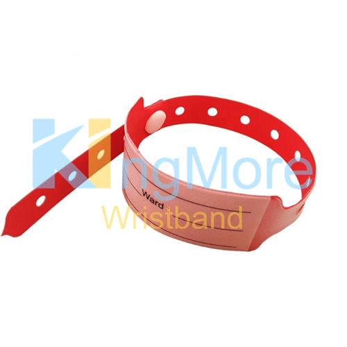 pvc waterproof id band customized id wristband