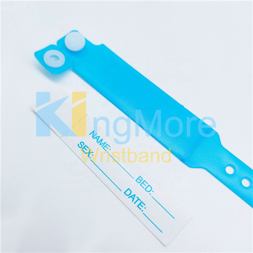 plastic insert card hospital ID wristbands