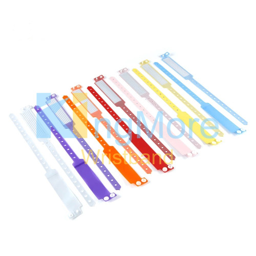 colorful insert card id bracelets 