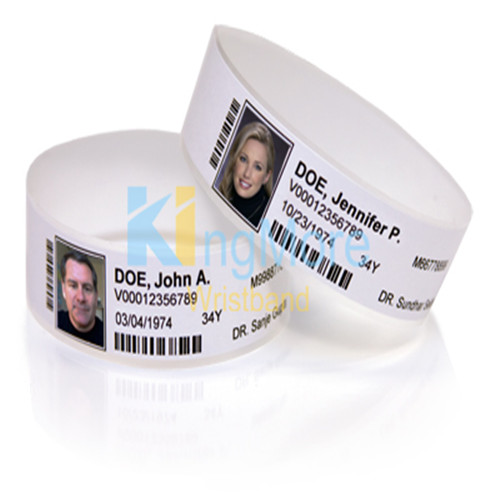 hospital medical thermal barcode id wristbands