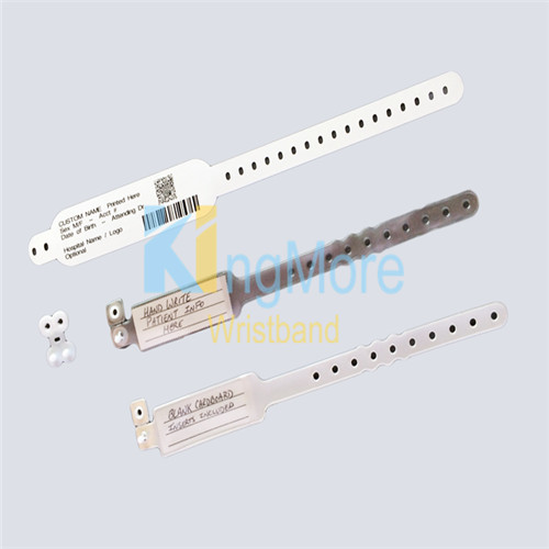 Thermal printed medical barcode id bracelet