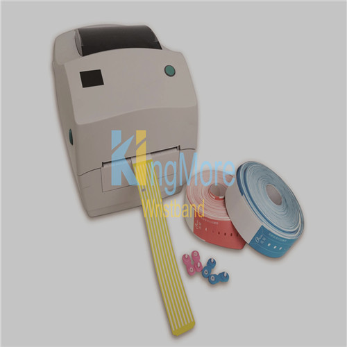Thermal printed id band medical with barcode id bracelet