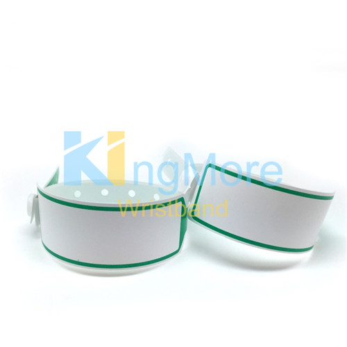 light plastic disposable id wristband