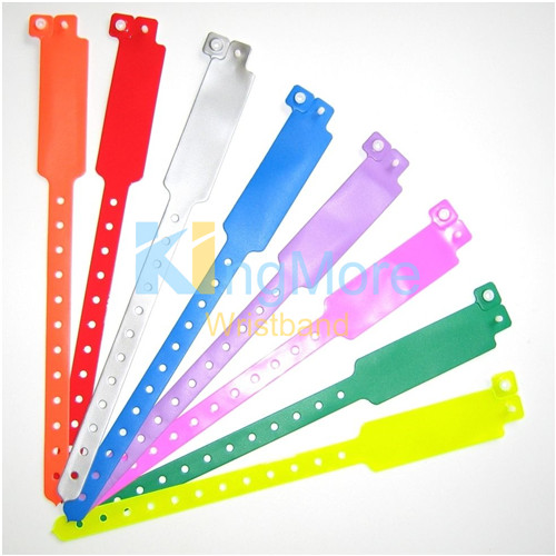 cheap custom promotion id wristbands