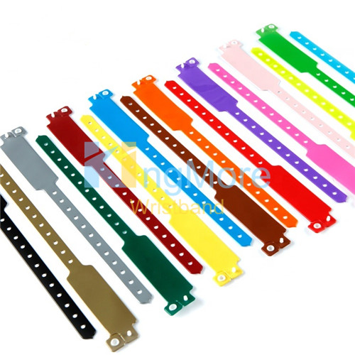  custom plastic wristband for promotion id bracelet