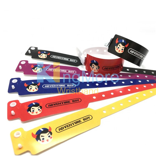 adult custom plastic wristband for promotion