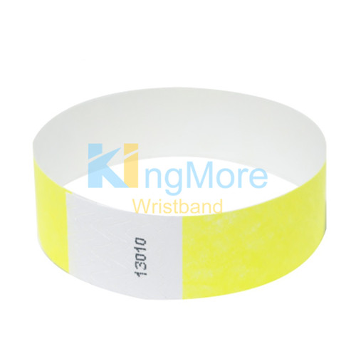 tyvek disposable id wristband