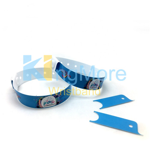 event Wristbands with tabs 
