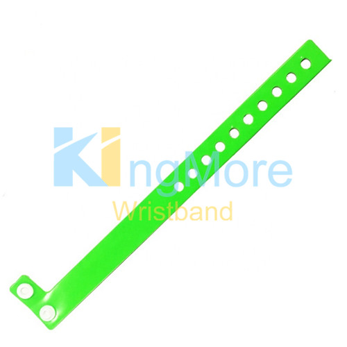plastic customized event plastic id band waterproof cheap wristband 