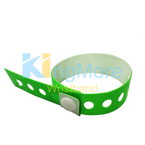 waterproof customized vinyl id wristband