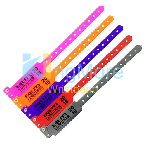 festival party vinyl id wristband