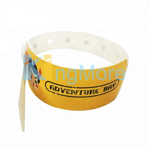 pvc id wristbands for exhibition events