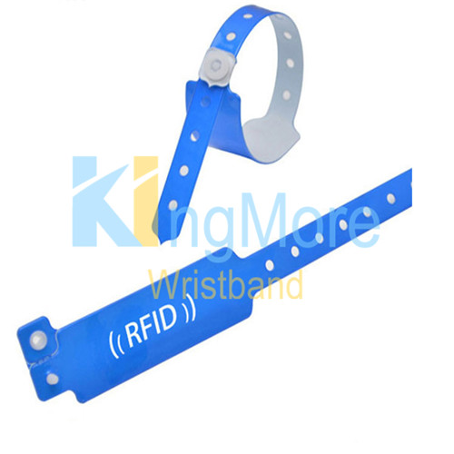 Vinyl RFID wristband bracelet NFC pvc id bracelet