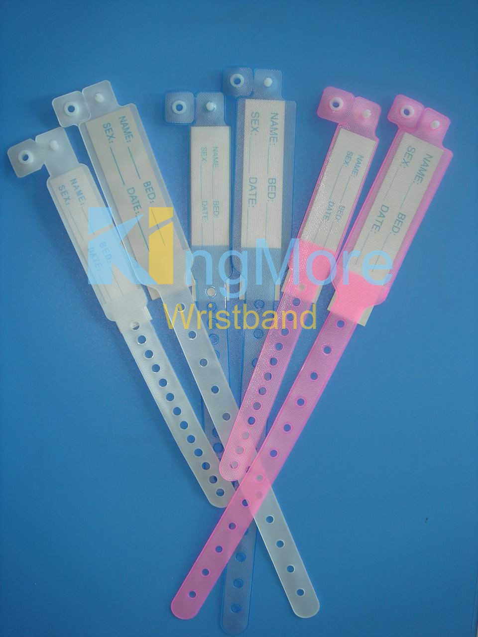 pvc id bracelet insert card id wristband