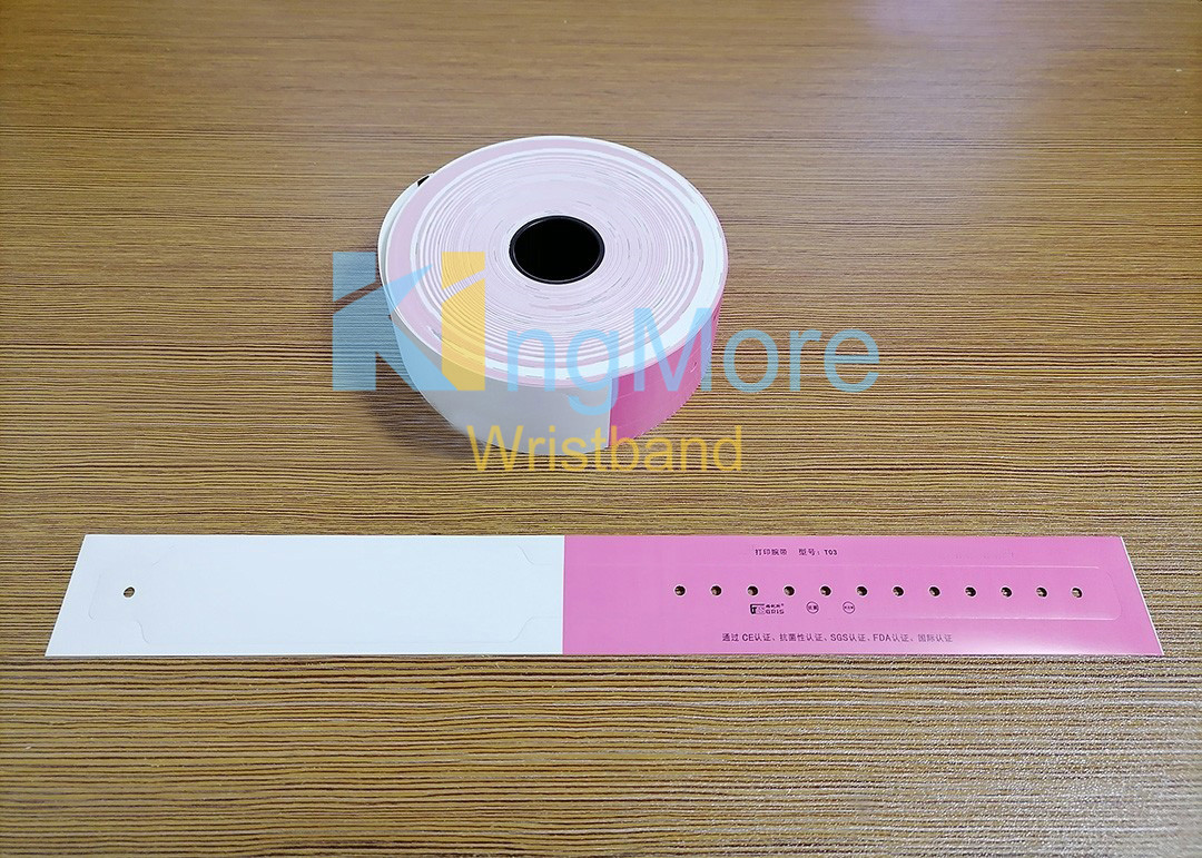 thermal printing id bracelet bar code id band