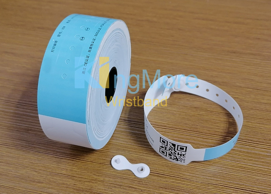 bar code thermal transfer id band patient bar code id bracelet
