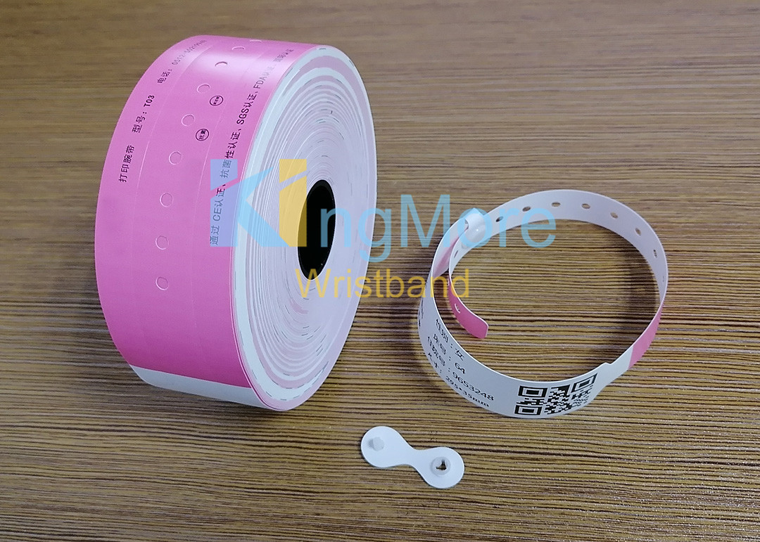 thermal transfer id wristband adult printer bar code id band